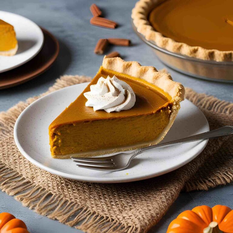 Spiced Pumpkin Pie